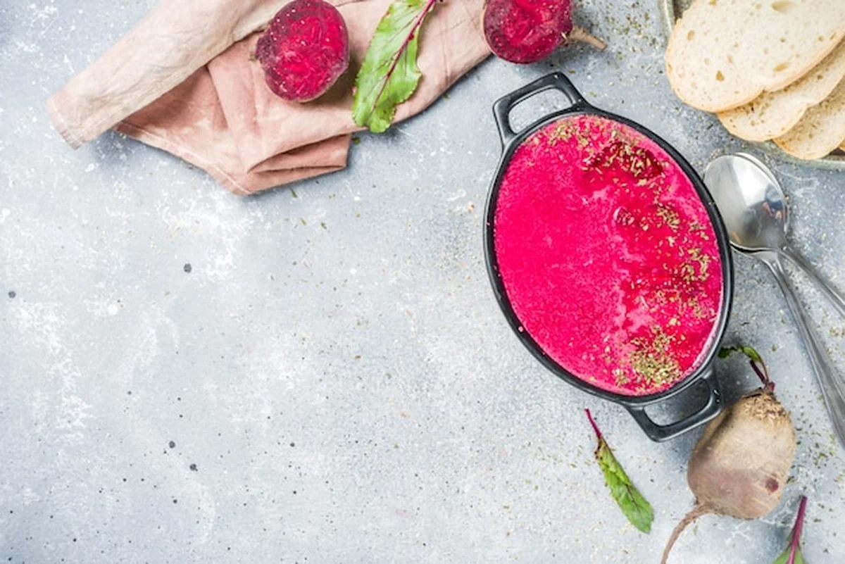 Zupa krem z buraków