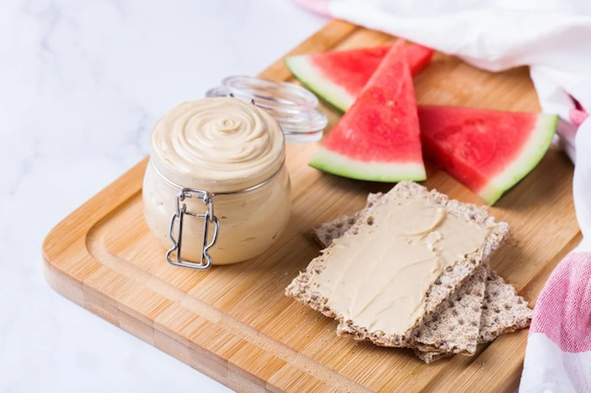 Organiczne masło do smarowania pestek arbuza z przeciwutleniaczami