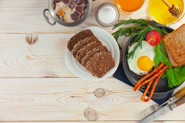 Szybkie sniadanie bez chleba